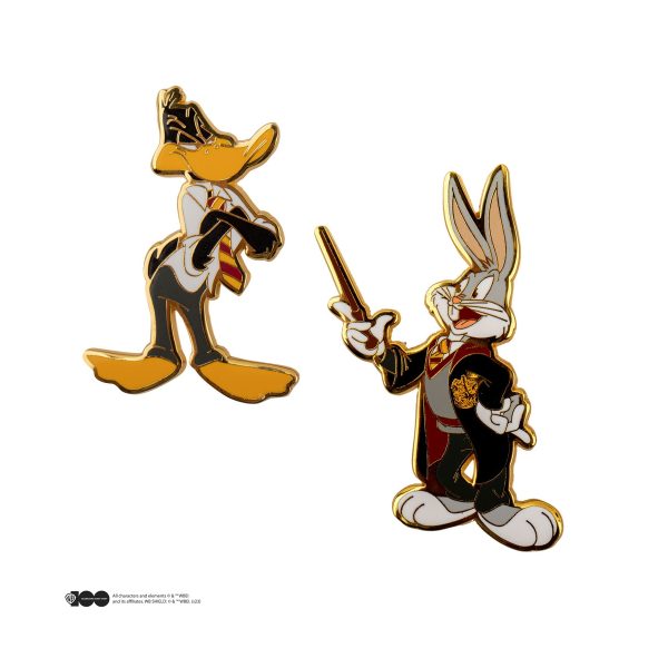 Pin's Looney Tunes Bugs Bunny Daffy Duck Gryffondor