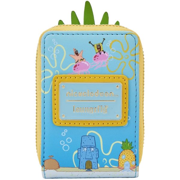 BOB L'EPONGE - Porte-cartes Loungefly - Ananas - 5x10 cm – Image 2