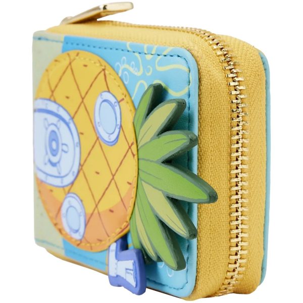 BOB L'EPONGE - Porte-cartes Loungefly - Ananas - 5x10 cm – Image 4