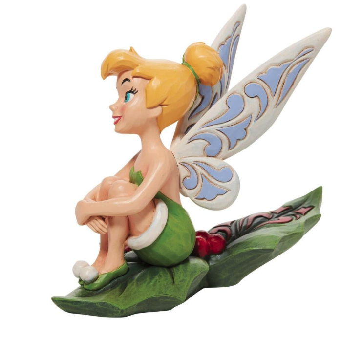 Figurine Fée Clochette et un cadeau de noël - Disney Traditions – Jim Shore  France