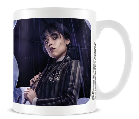 Mug Mercredi (amitié) - 315 Ml | Tasse De Collection Série Scifi Planet, Design Humoristique